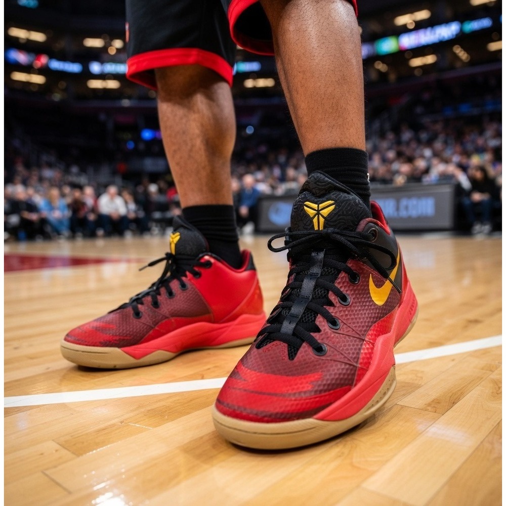 Nike Kobe Venomenon 4 Year of the Horse Mens 10 Red Black Gold 635578-600